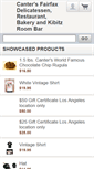 Mobile Screenshot of cantersdelishop.com